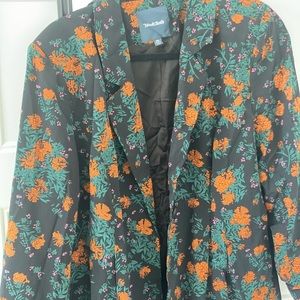 ModCloth Floral Blazer, size XL